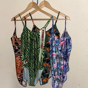 4 Ethika Body Suits All Medium